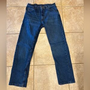 Wrangler 34x32 Men's Blue Jeans